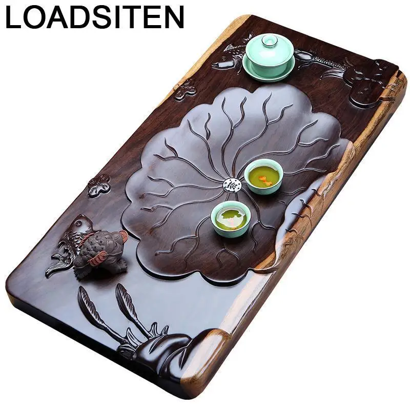 

Serviertablett Dienbladen Dienblad Puer Table Accessories Bandeja Board Set Wood Holder Chinese Kung Fu Gongfu Tea Tray