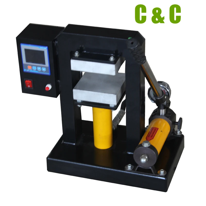 

5000PSI High Pressure Manual Hydraulic Rosin Press 12x12cm 4.7x4.7" Dual Heat Plates Oil Extractor Heat Press Machine NO.MP170