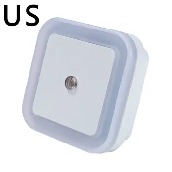 

LED Night Light Mini Light Sensor Control Nightlight Lamp For Children Kids Living Room Bedroom Lighting 220V US Plug Home decor