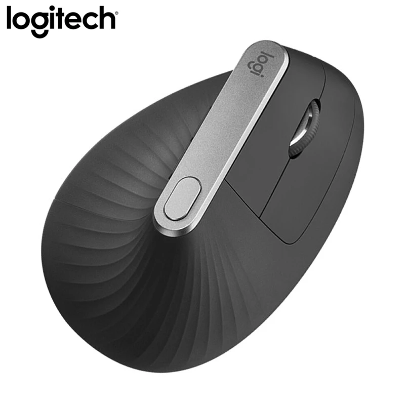  Logitech MX Vertical Bluetooth Wireless Ergonomic Mouse With Logitech FLOW 2.4GHz USB Nano For Over