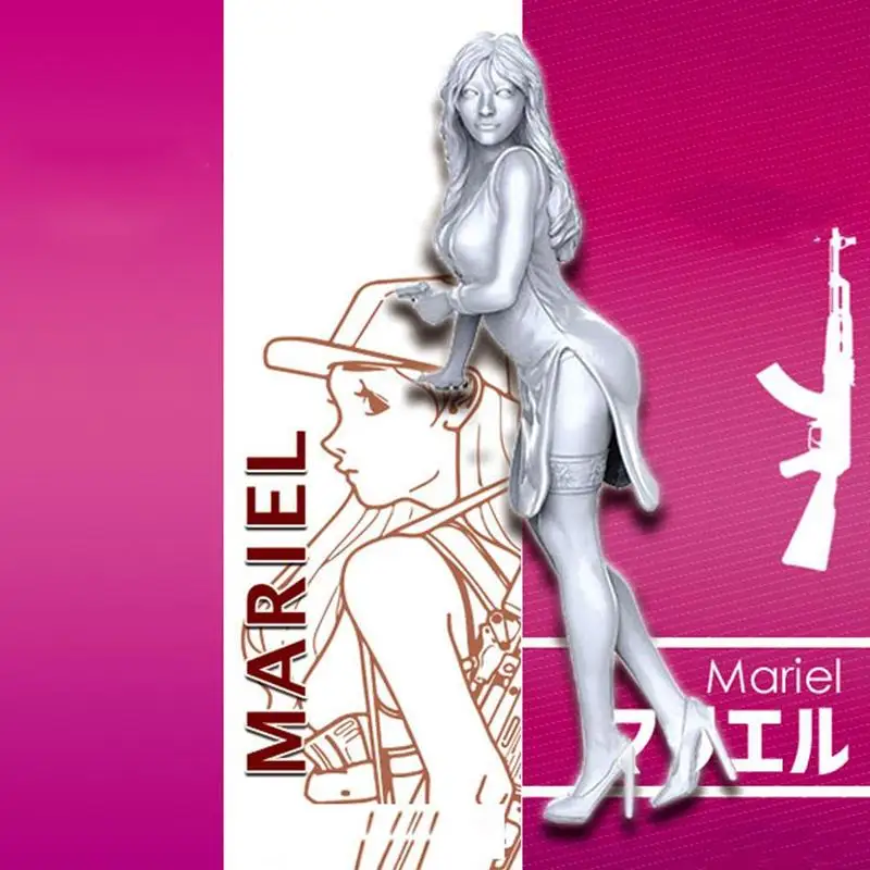 YUFAN 1/35 Tokyo Beauty Girl полимерный солдат 5 см сексуальный Чонсам для девочек