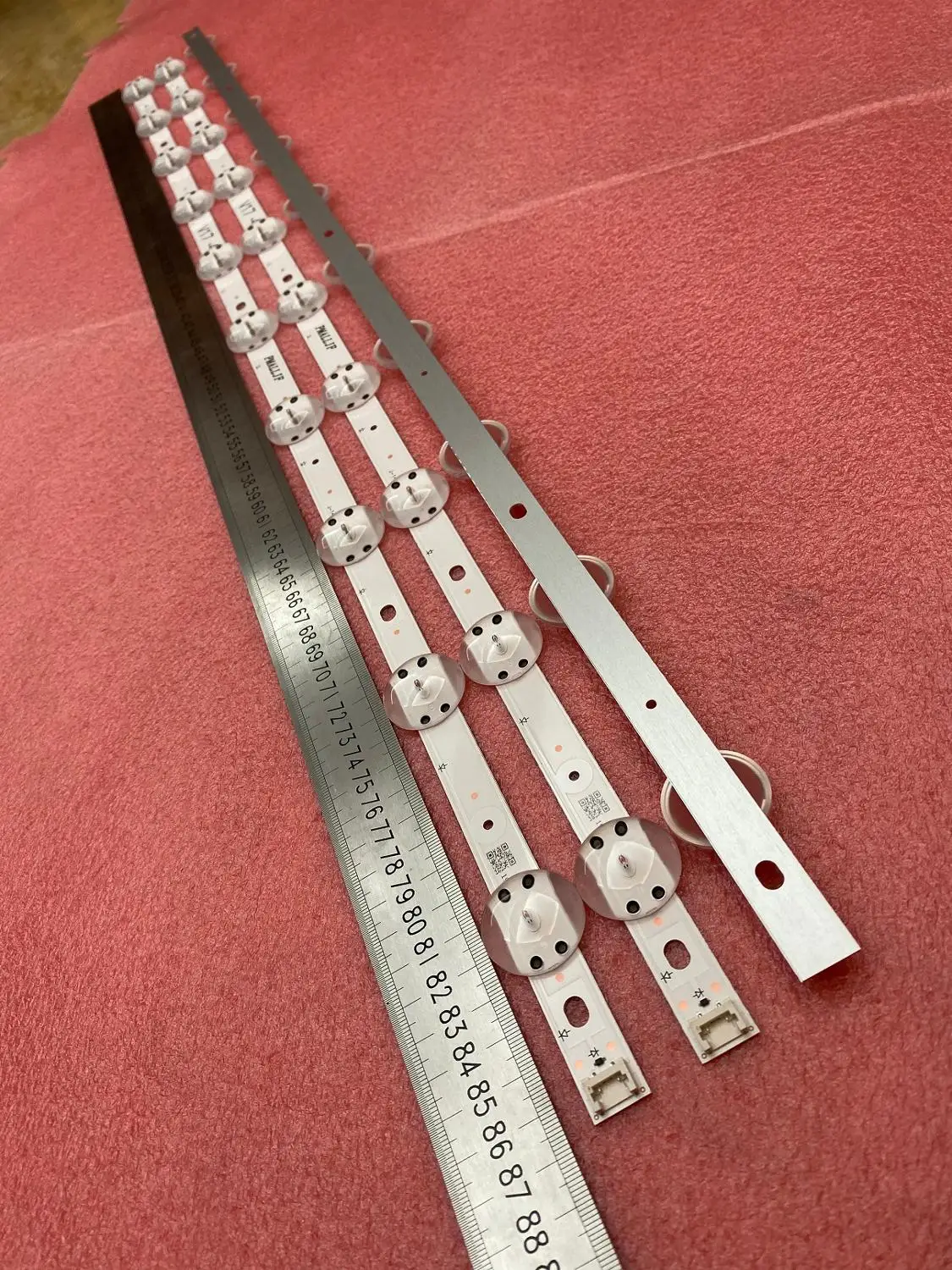 Led para lg Nova Tira Retroiluminação 43uj670v 43lv340c-ub E74739 43 V17 Art3 2867 43uj6525 43uj6565 Agf78709801 2 Pcs 10led - Image 5