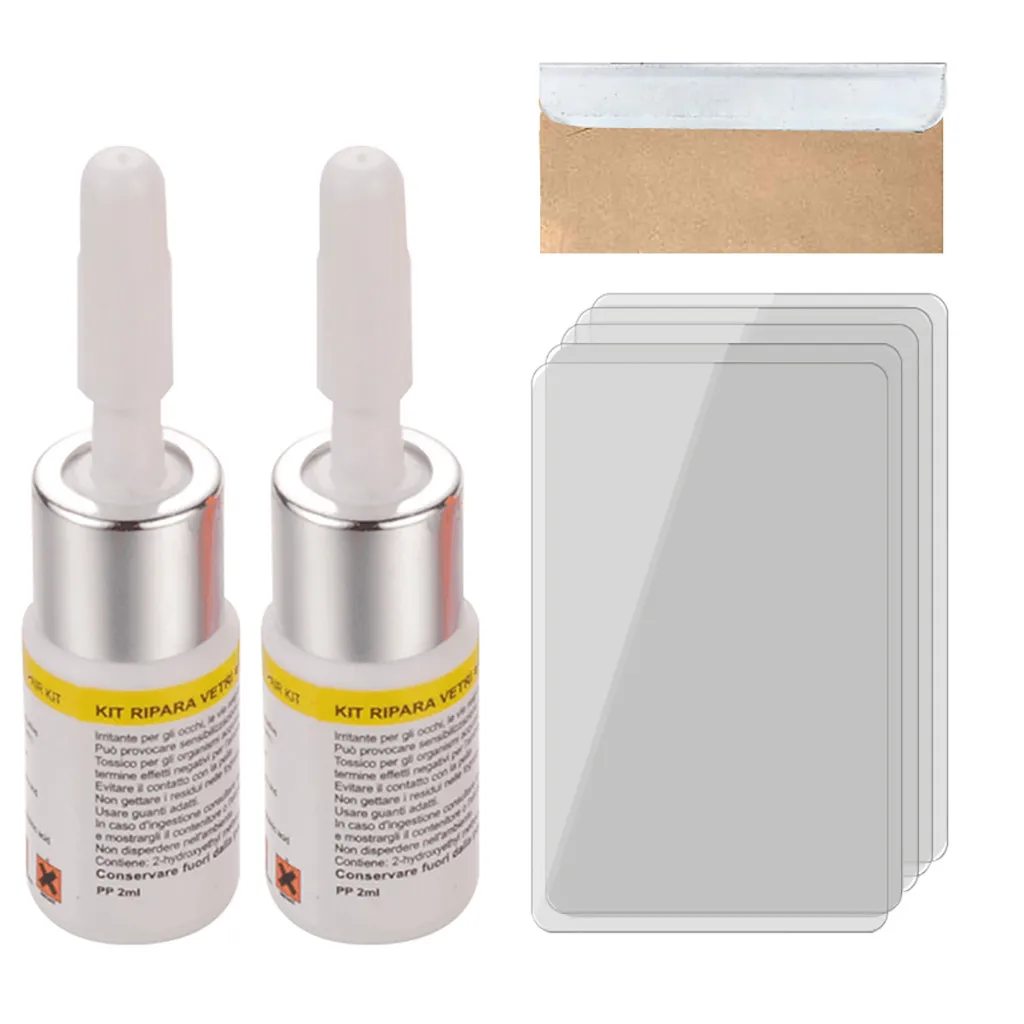 DIY Car Window Glass Scratch Crack Chip Resin Glass Scratch Crack Restore Windshield Repair Tool Kit DIY Car Window Glass Scratch Crack Chip Resin Glass Scratch Crack Restore Windshield Repair Tool Kit