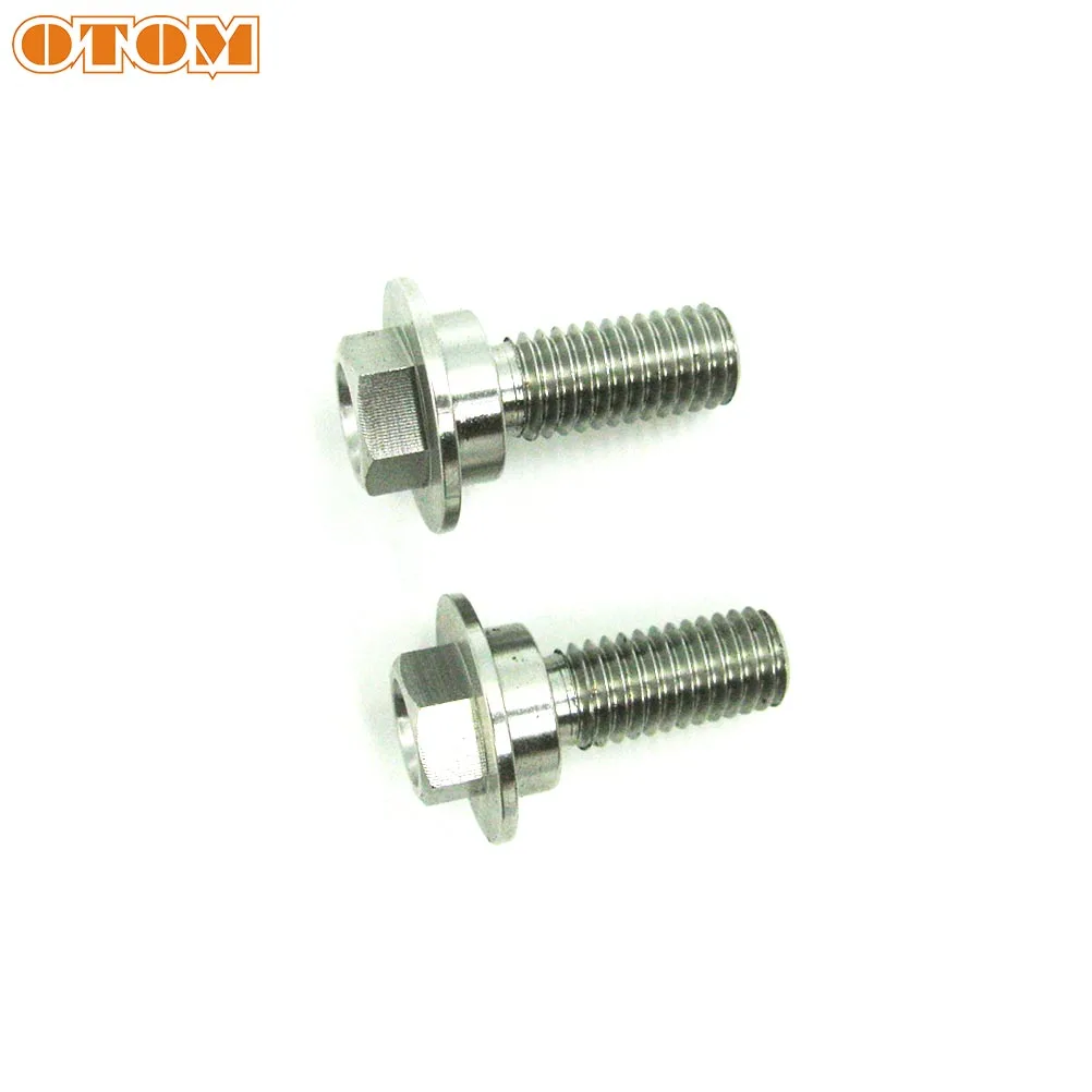 OTOM Motorcycle A State Seat Bolt Rear Seat M8*28 Stainless Steel Cushion Screw For HONDA CRF250R CRF450R 90104-MEN-A30 Pit Bike