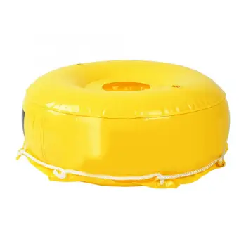 

Free Diving Buoy Scuba Diving Sea Surface Marker Buoy Free Diving Inflatable Flag-Float Dive Buoys Ball Yellow diving accessory