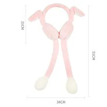 Унисекс, складные зимние наушники, зимние ветрозащитные наушники, движущиеся наушники, плюшевые женские наушники, теплые наушники, наушники