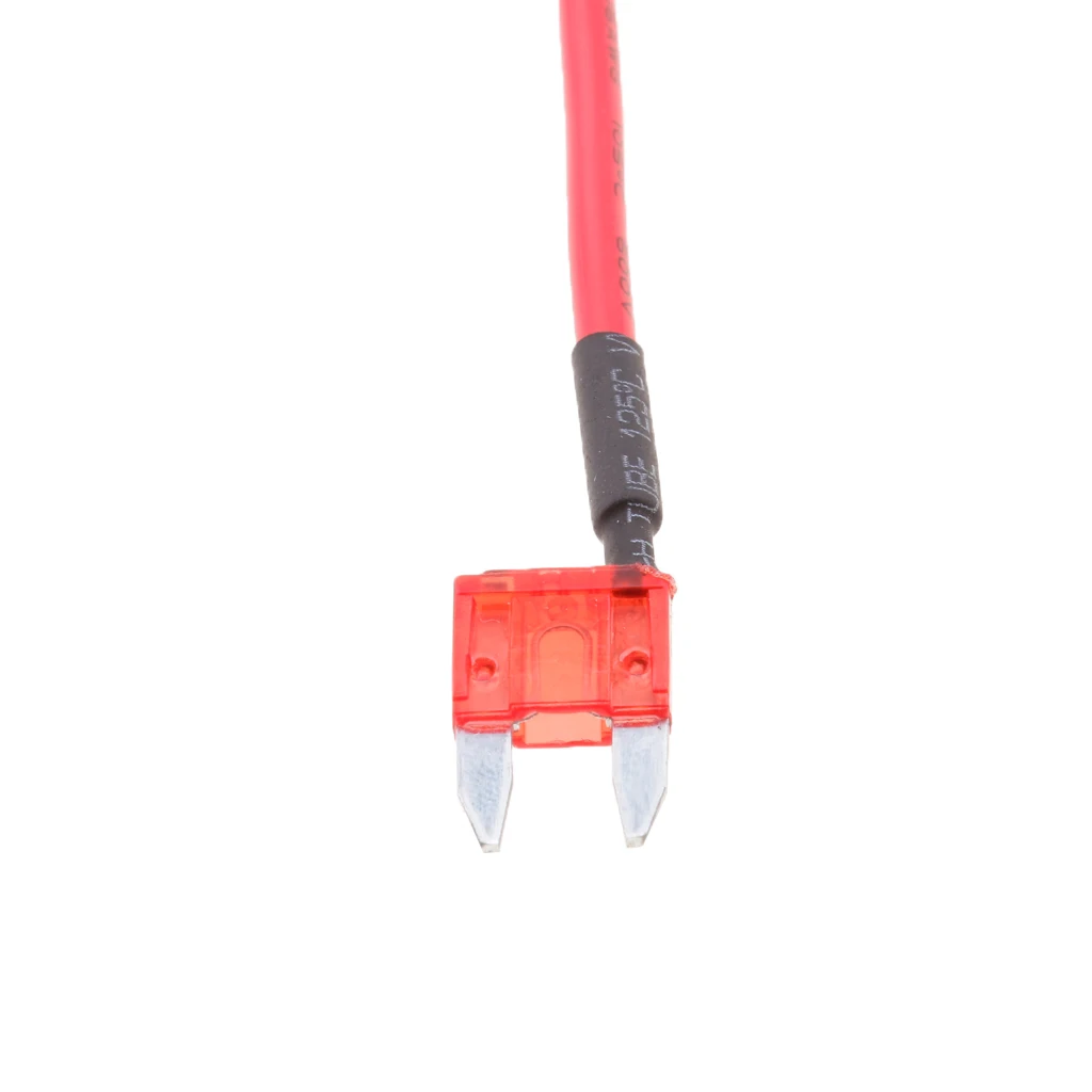 Car RV Boat Fuse Medium Blade Style 10A 32V with 16AWG Wire 5 Pieces car fuses kit