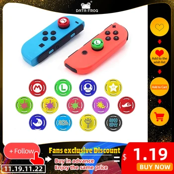 

DATA FROG 2 PCS Analog Thumb Stick Grip Cap skin for Nintend Switch NS JoyCon Controller Sticks for Joy Con Switch Replacement