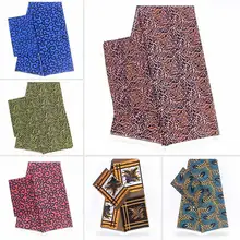 Горячая высокого качества искусственный шелк Африканский принт ткань нигерийская Анкара африканская восковая печать! YB03