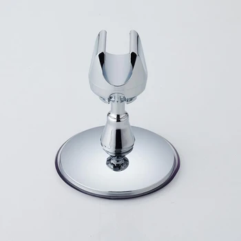 

Plastic Bathroom Adjustable Vacuum Rack Shower Head Holder Removable Silver Suction Cup Bracket Shower Mounting Brackets