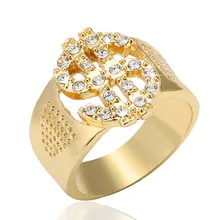 Hip Hop RockSign anillo Punk Vintage anillos dorados para mujer joyería femenina al por mayor anillo accesorios para hombres anillos de fiesta para damas