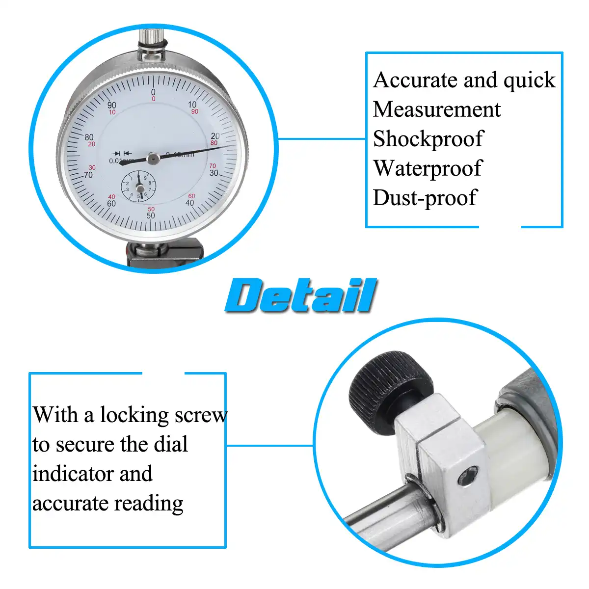 50 160mm 0 01mm Metric Dial Bore Gauge Cylinder Internal Small Inside Measuring Probe Gage Test Dial Indicator Measuring Tools Dial Indicators Aliexpress