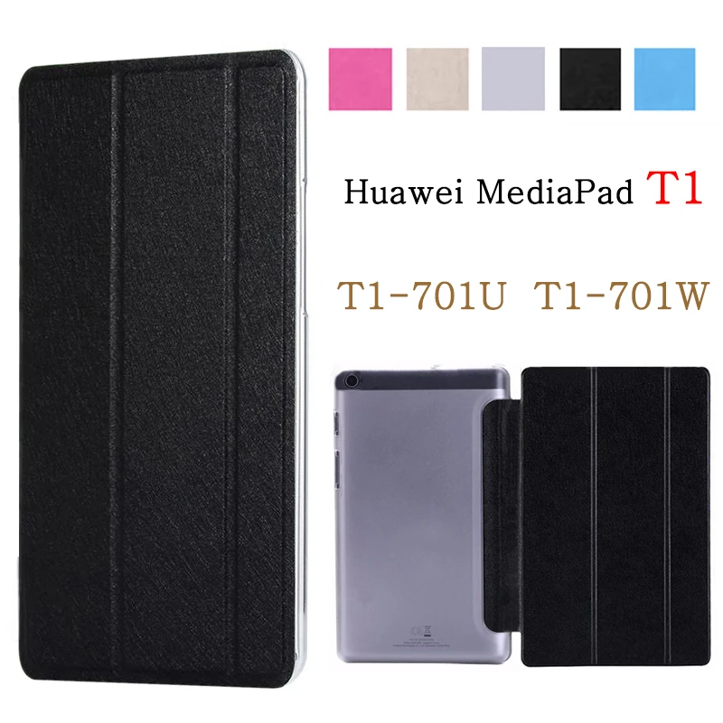 

Case For HUAWEI MediaPad T1 7.0 inch T1-701 T1-701U T1-701W 7.0" Cover Magnetic Flip Tablet Case PU Leather Smart Cover Coque