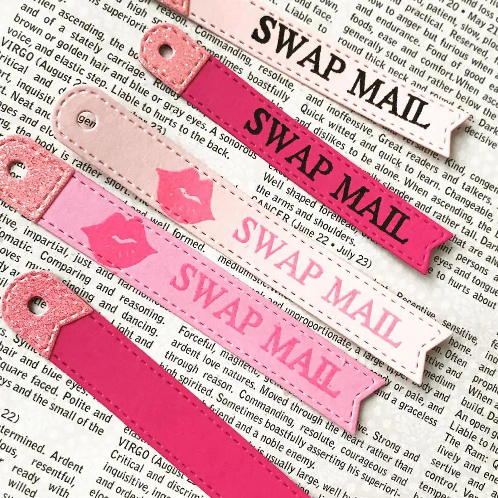 Alinacutle Die Cut Metal Cutting Dies 6pc Tag Dot Banner Edge Scrapbooking Paper Craft Handmade Card Punch Art cutter | Дом и сад