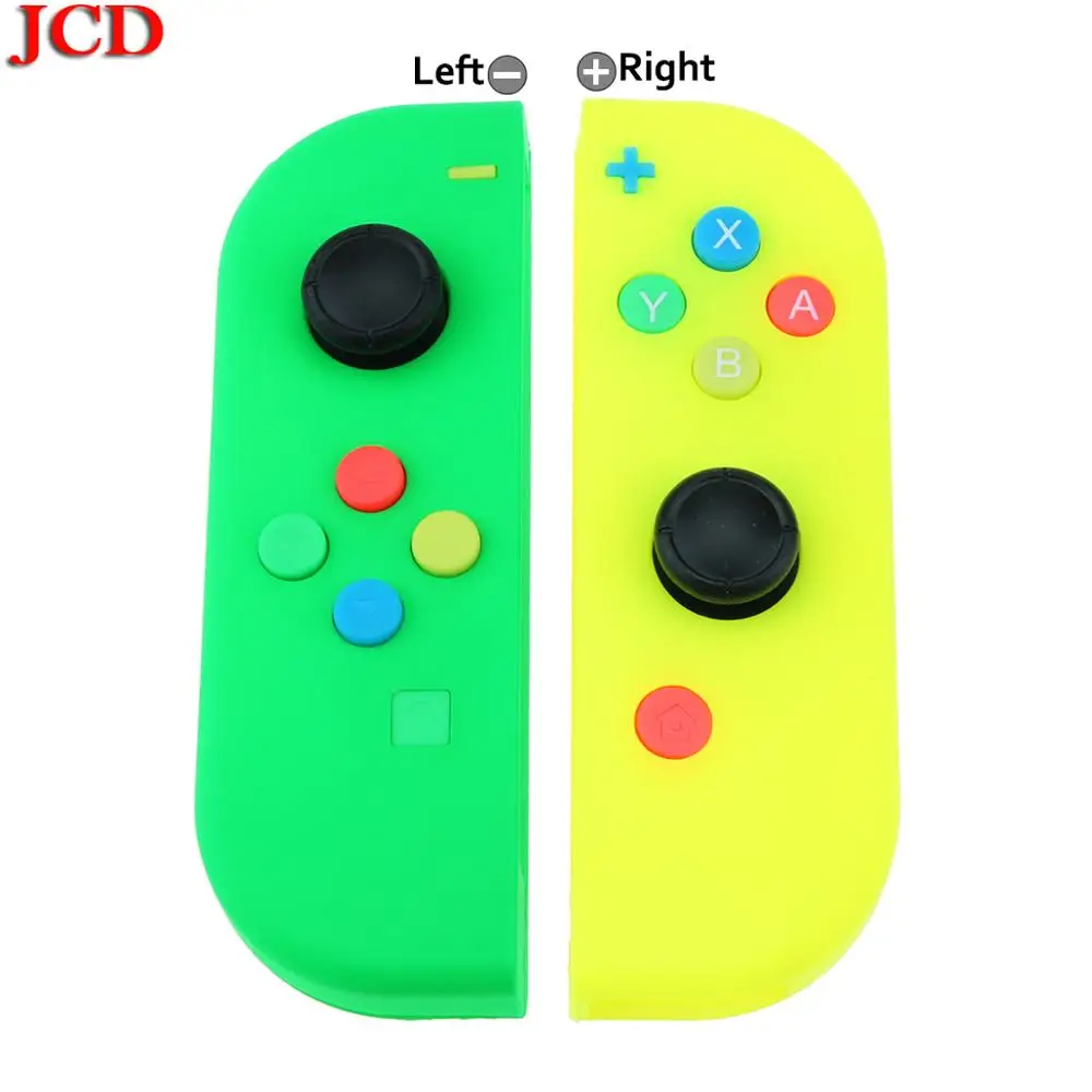 JCD, чехол для корпуса для kingd, переключатель, контроллер NS для Joy-Con, оболочка, игровая консоль для переключателя, чехол, сделай сам, левая, правая кнопка - Цвет: No6 L and No3 R