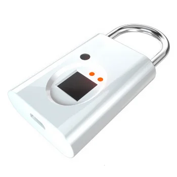 

Foreign Trade Small Lock Luggage Intelligent Lock Counter Intelligent Lock Fingerprint Identification Intelligent Small Padlock