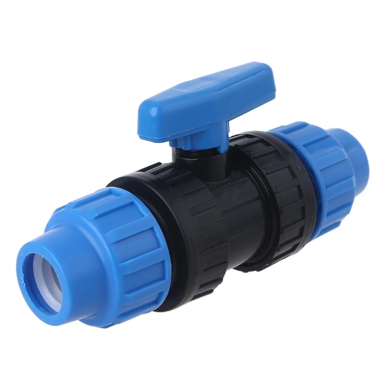 

1PC 50/60/70mm PVC Pipe Union Ball Shaped Garden Irrigation Water Pipe Connector Water Tube for Garden Agricultural