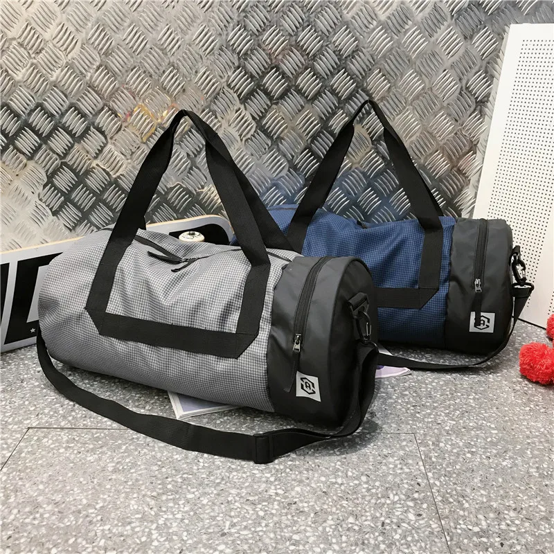 

2019 New Style Training Package Sports Large Capacity Travel Shoulder Handbag Swimming Gym Bag Manufacturers Direct Selling
