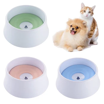 

1200ml Pet Cat Dog Feeders Portable Dripless Water Bowl Anti-spill Watering Bowl Water Food Storage Bowl Pet Watering Supplies