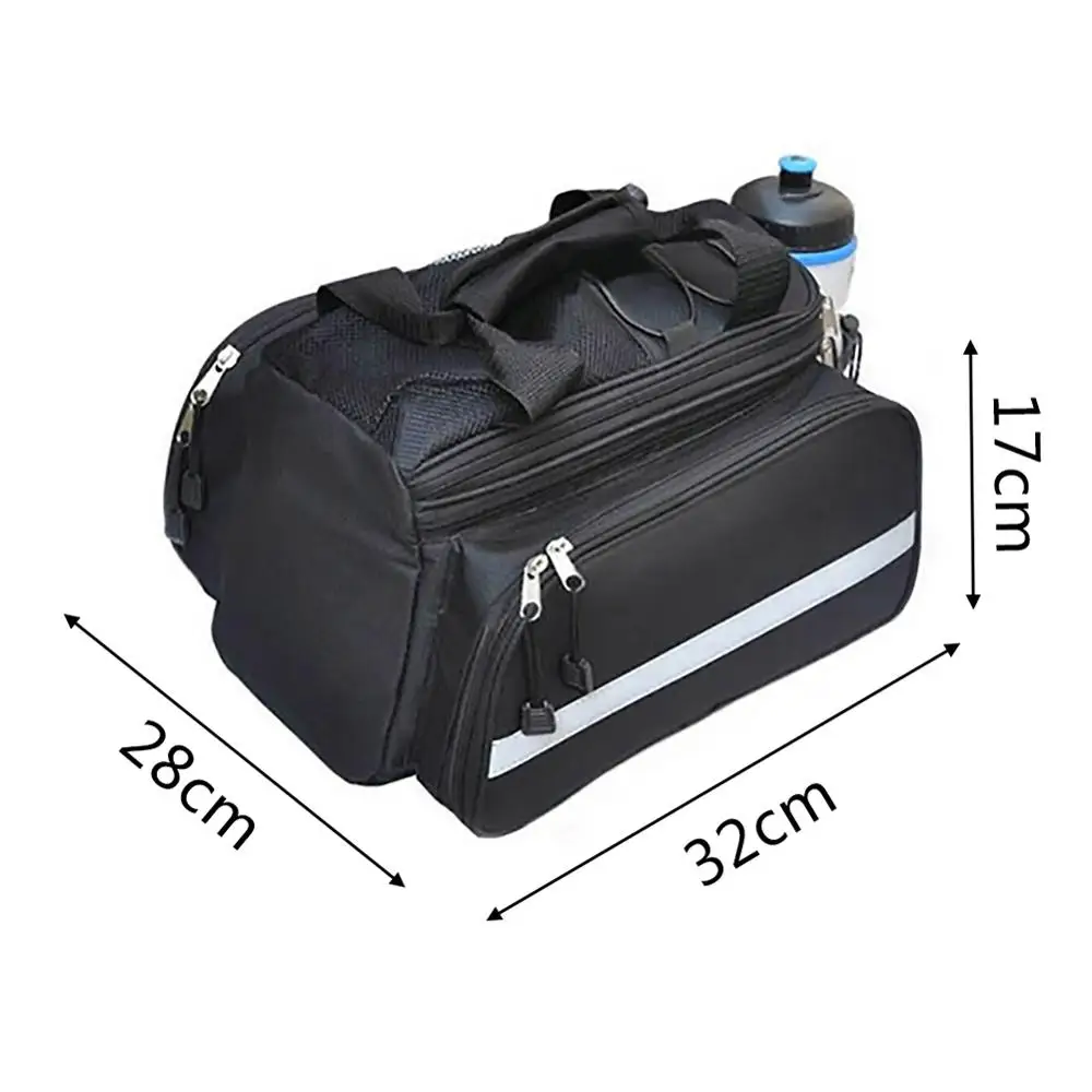 Большая емкость, сумка для горного велосипеда, сумка для переноски сзади, сумка для багажника - Цвет: A