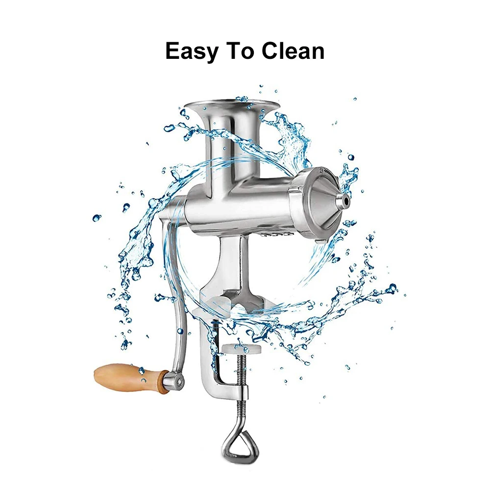 100% Stainless Steel Wheatgrass manual juicer fruit citrus juice extrator 4