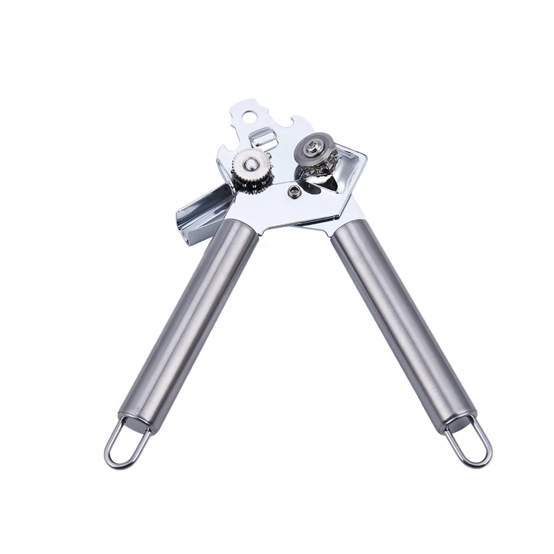 Нержавеющая сталь 2 в 1 руководство Heavy Duty Кухня посуда консервный нож Tin открывалка для бутылок пива соды Tab подъемник 1 шт