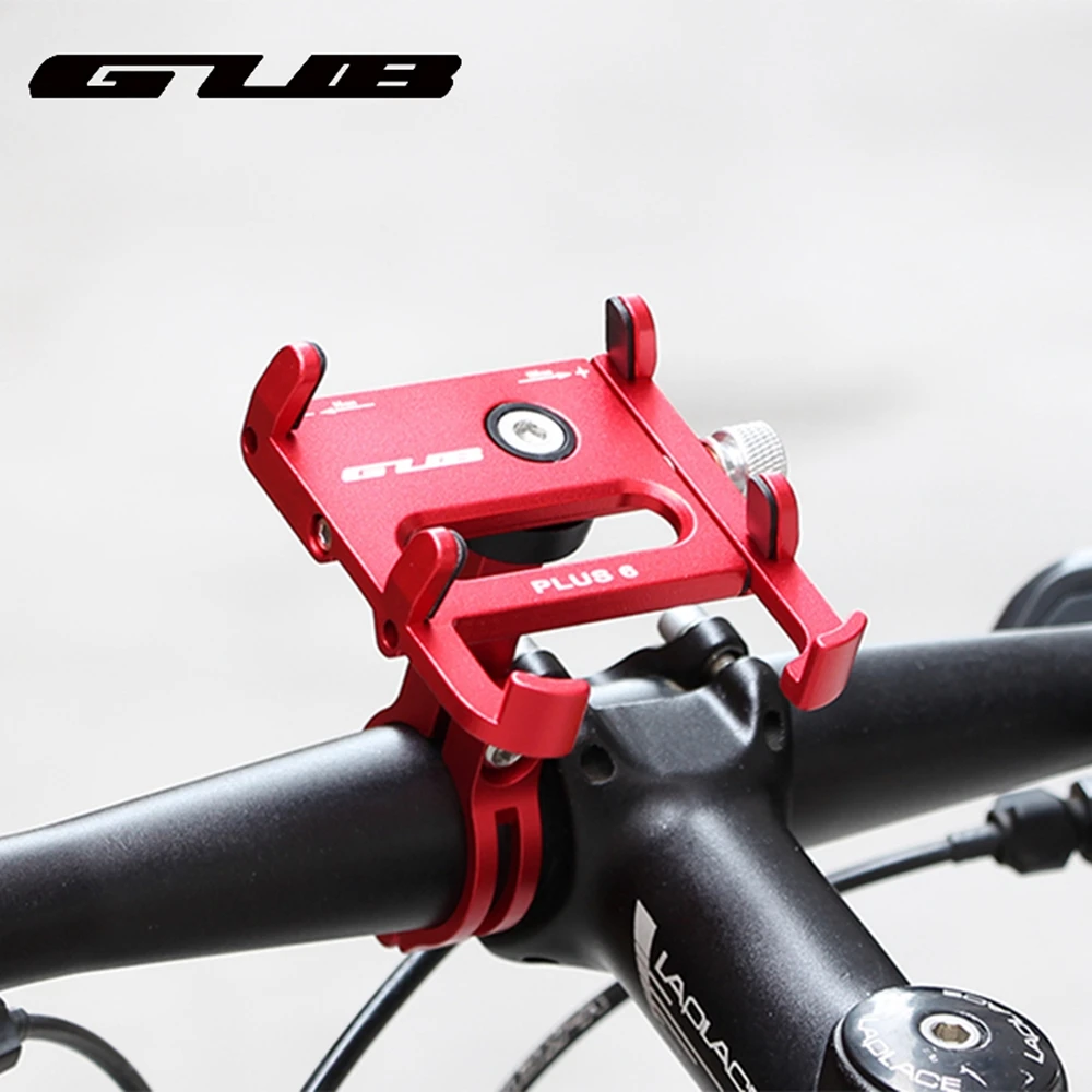 360 Rotating Aluminum Mtb Road Bike Bicycle Motorcycle Phone Holder Mount Support GPS Base Fix Handlebar Clip Stand Accessories bicycle accessories