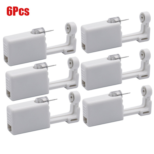 Ear Piercing Gun Kit Disposable Disinfect Safety Earring Piercer Machine Studs Nose CLip Body Jewelry Piercing Tool