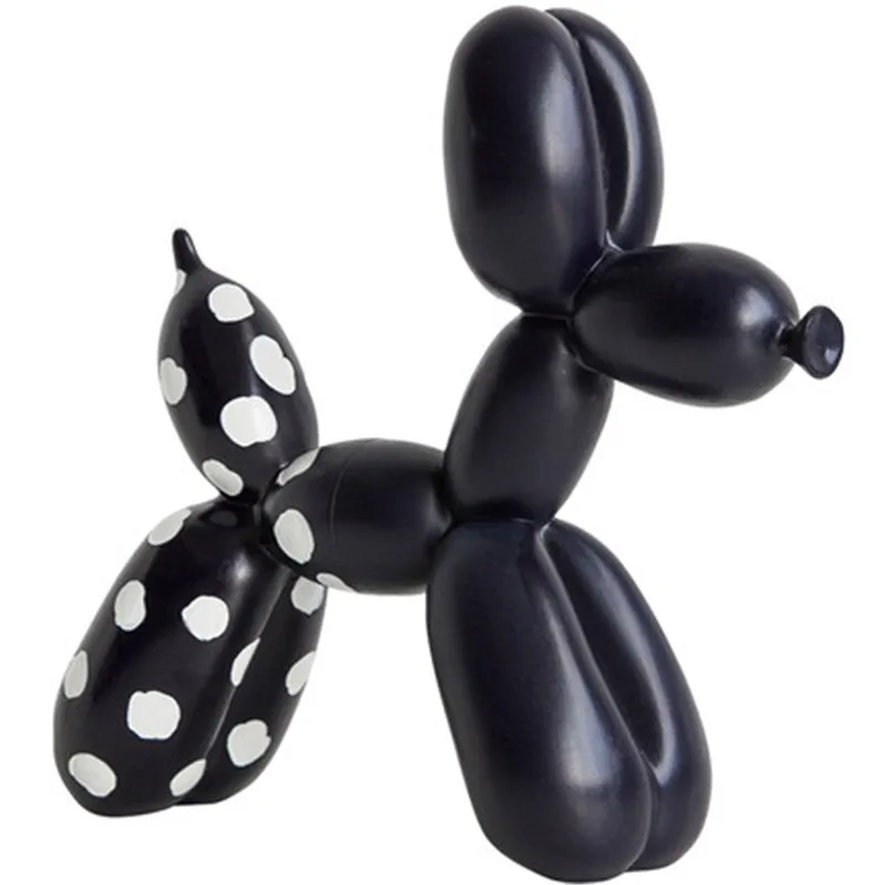 

Jeff Koons Enola French Chessboard Balloon Dog Creative Resin Simulation Animal Photo Studio Photography Props Home Decor X2952