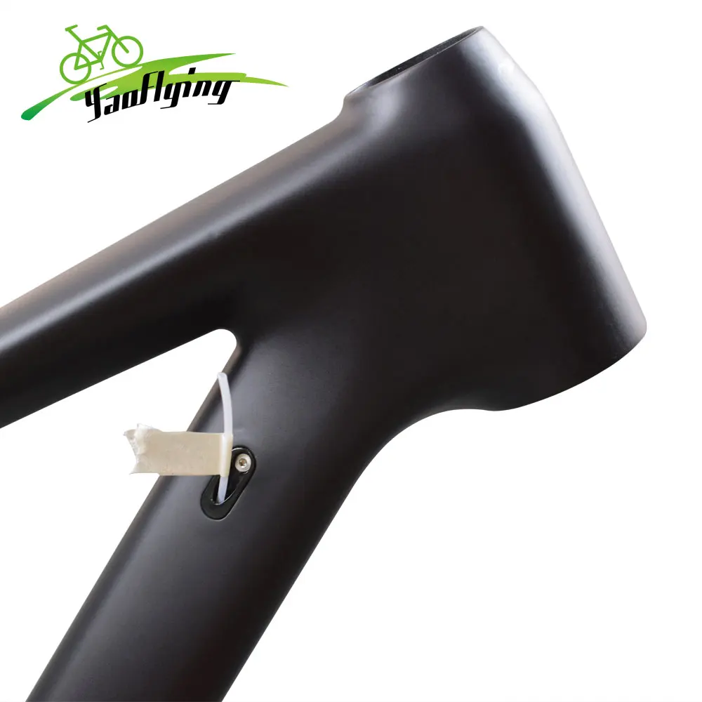 Clearance Best quality cheap price Chinese carbon frames can fit for 27.5*3.0" framework carbon UD black weave carbon-bike-frame 5