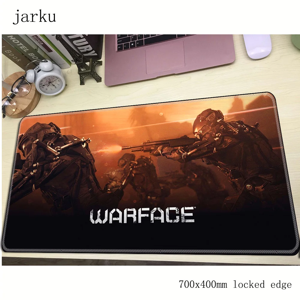 Коврик для мыши warface 700x400x3 мм игровой коврик большой эстетический ноутбука