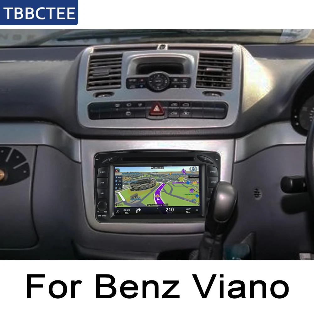 Для Mercedes Benz Viano 2004 2005 2006 2007 NTG автомобильный dvd плеер на основе android Мультимедиа GPS
