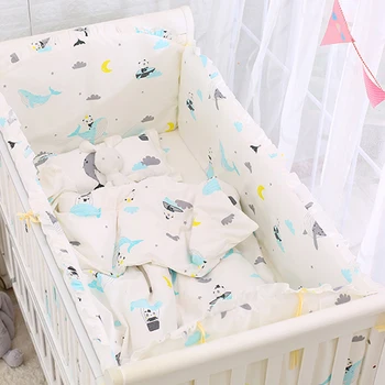 

Cotton Baby Bedding Set Cotton Baby Crib Bumper Set Customizable Baby Beddings