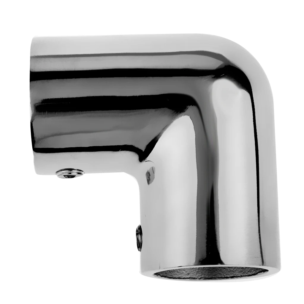 2pcs Boat Marine Hand Rail Fitting 90 Degree Elbow 316 Stainless Steel 22mm | Автомобили и мотоциклы