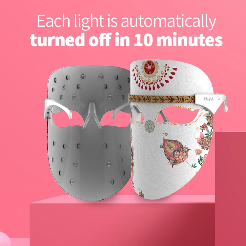  Led Luminous Face Mask Infrared Light Facial Therapy Mask LED Light Treatment Photon led Light ther - 4000143255720