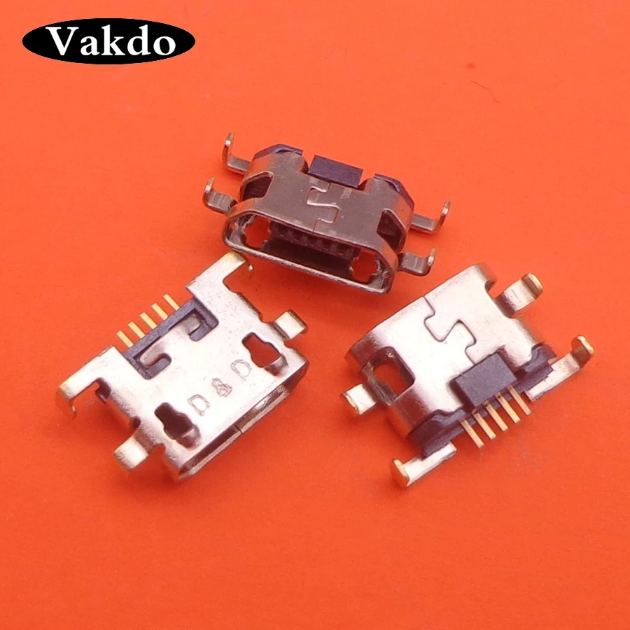 50 шт. Micro mini 5P USB разъем для HUAWEI lenovo zte D10 тип раковины зарядное устройство порт разъем док-станция розетка Замена