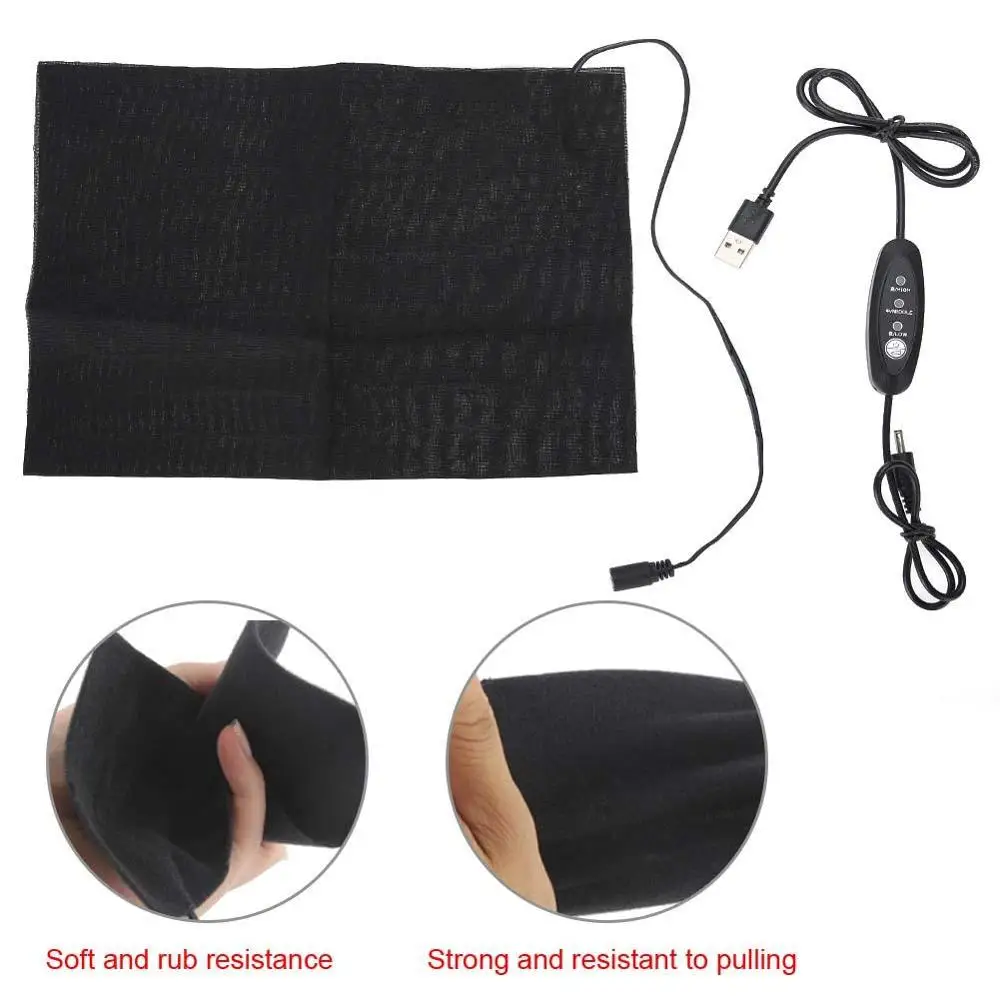 

USB Heating Waist Cloth Three-gear Temperature Adjustment Warm Palace Heated Cloth