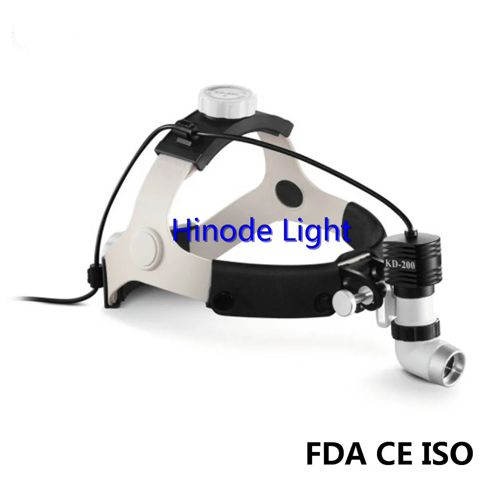 LED 5W High-brightness Oral Dental ENT Examination Surgery Medical Head Light Lamp Headlight Headlamp eye Beauty Pet KD-202A