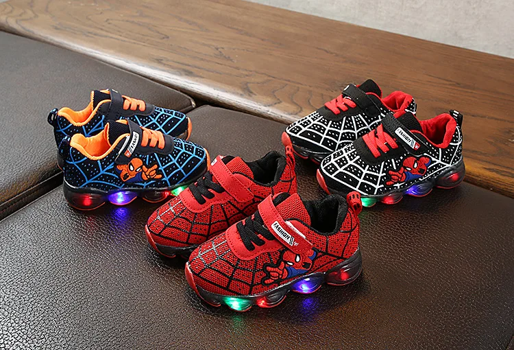 New 2022 Children Shoes for Girl Colorful Led luminous with Light Kids Dance Light Up Sneakers Spring Warm Shoes for Boy Gifts children's shoes for adults