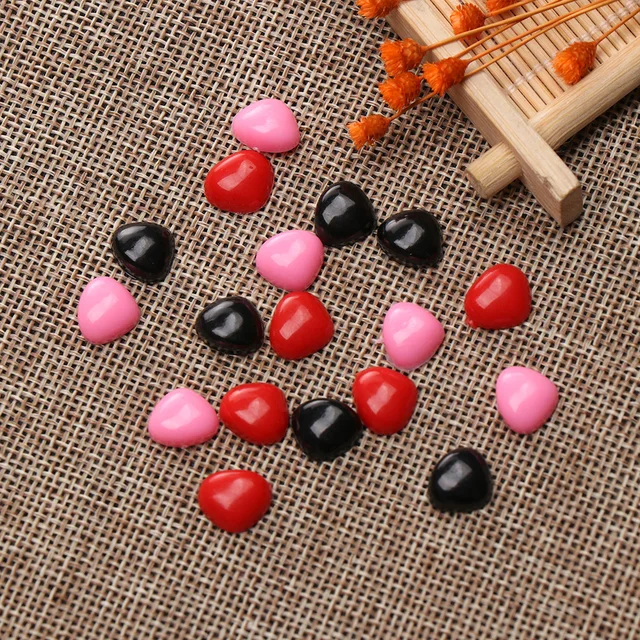100Pcs/Pack Plastic Triangle Noses For Dolls Toys For Bear Buttons Toy DIY Crafts Safety Child Kids Dolls Nose Accessories 5