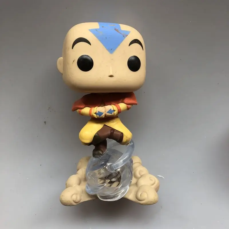 Эксклюзивная оригинальная Funko поп Аватар: Последний Аэрограф Aggretsuko Виниловая фигурка Коллекционная модель свободная игрушка без коробки - Цвет: Серый