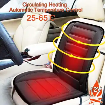 

Winter Car Electric Heating Cushion Seat Pad Automobiles Interior Decorating Accessories Cardriver Seat Cover Heater Warmer