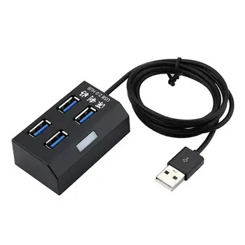 

USB2.0 HUB Docking Station Multi USB Splitter Expander Multiple USB igh Speed Mini Hub Socket Pattern Splitter Cable Adapter for