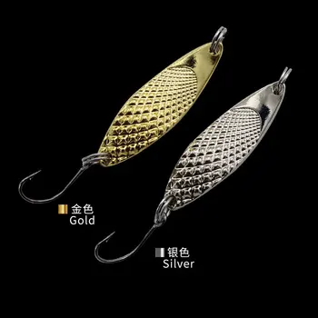 

3g-20g Spoon-Shaped Super Viper Sequin Lure Lure Hard Bait Long Shot Freshwater Bass Topmouth Culter Feather Hook