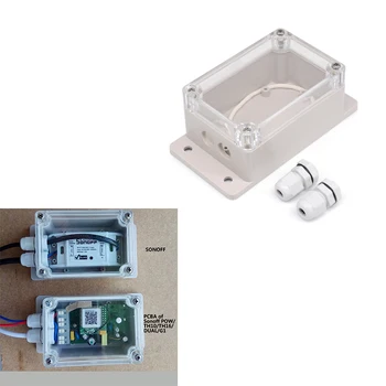 

Sonoff IP66 Waterproof Cover Case Smart Home For Sonoff IP66 Water-resistant Shell For Basic/RF/Dual/Pow/Th16/Pow R2/G1 Box