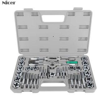 

40 Pcs Metric Tap Die Set Hand Threading Tool Tungsten Carbide Screw Thread Bit