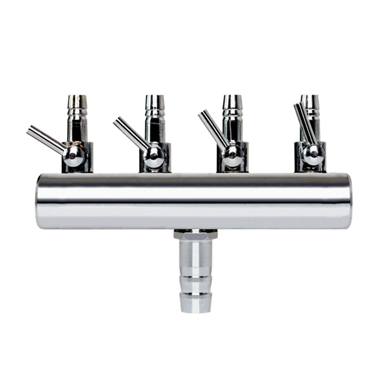 2/4/6/ Way Air Splitter Valve Aquarium Fish Tank Air Pump Flow Splitter Distributor Pump Valve Tap Lever Control Switch