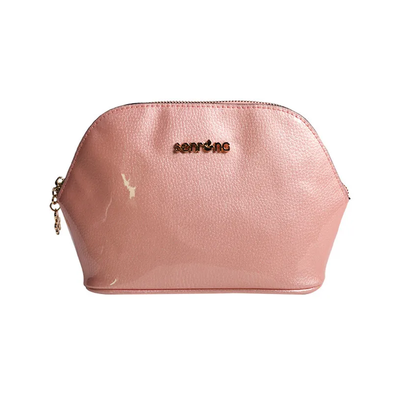 

Cool Fashion Polyurethane Cosmetic Bag Guangzhou Manufacturers Storage Multi-functional Portable with Wash Varnish Customizable