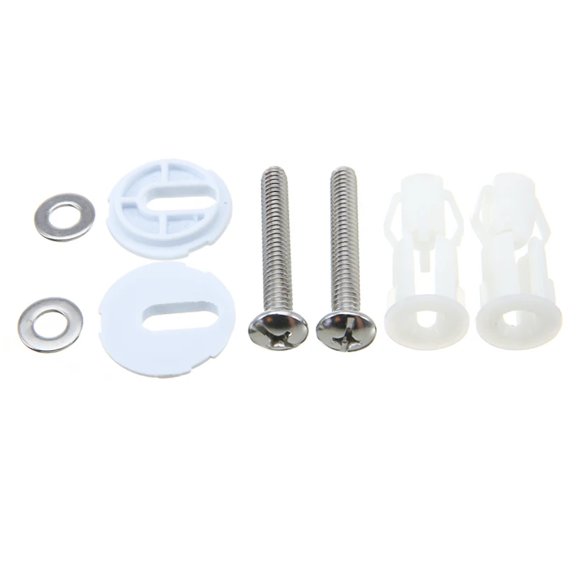 2Pcs Universal Fix Toilet Cover Seat Screws Well Nut Pan Fixing WC Blind Hole Fitting Kit Toilet Seat Hinges Commode SCRW-106695 2Pcs Universal Fix Toilet Cover Seat Screws Well Nut Pan Fixing WC Blind Hole Fitting Kit Toilet Seat Hinges Commode SCRW-106695