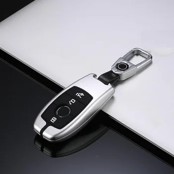 

Aluminium Alloy Silicone Car Remote Key Case Cover For Mercedes Benz C Class W205 C200 C180 C260 C300 E Class W213 E200 S Class